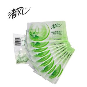 我們設備可生產的產品 單片裝濕巾